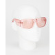 Tom Ford Okulary rozowe transparentne