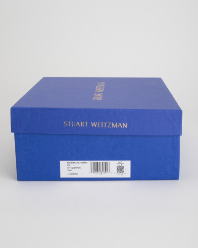 Stuart Weitzman sandałki złote wiązane